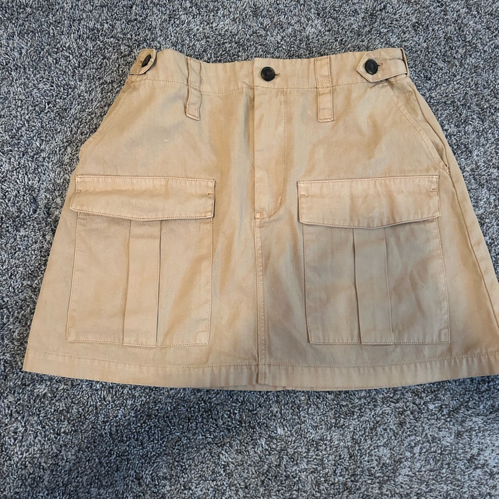 Universal Thread Khaki Cargo Skirt womens size 8